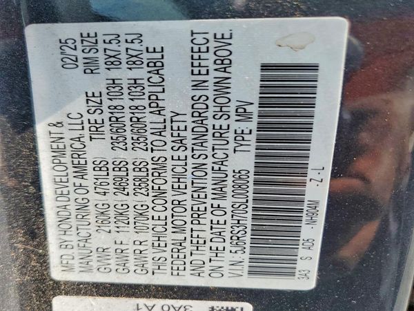 2025 HONDA CR-V