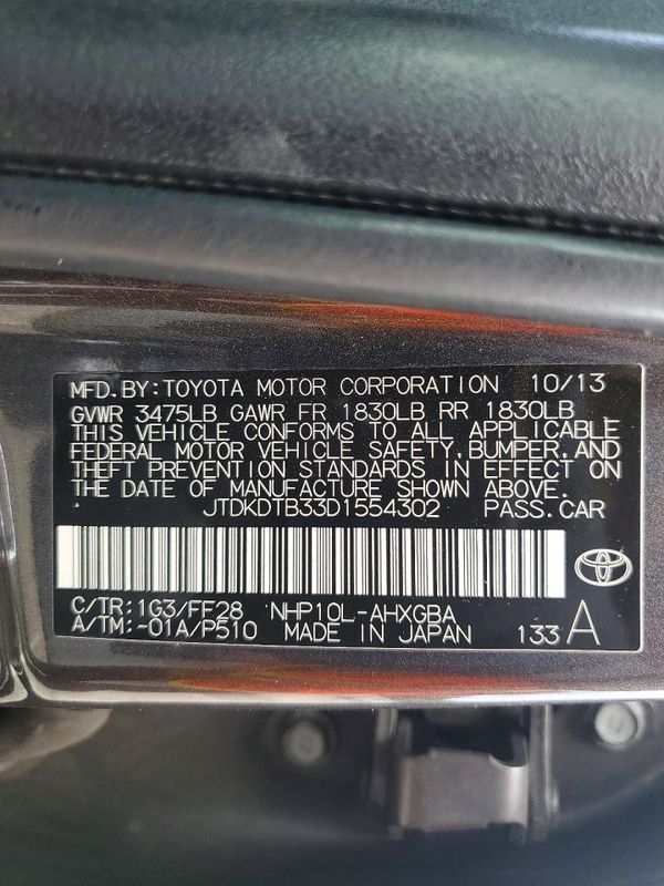 2013 TOYOTA PRIUS C TH