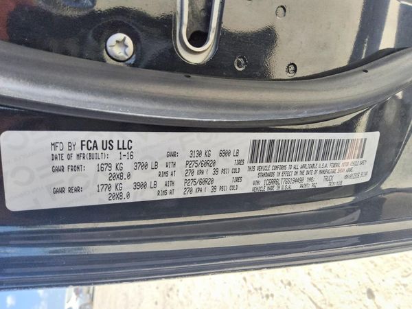 2016 RAM 1500 SLT