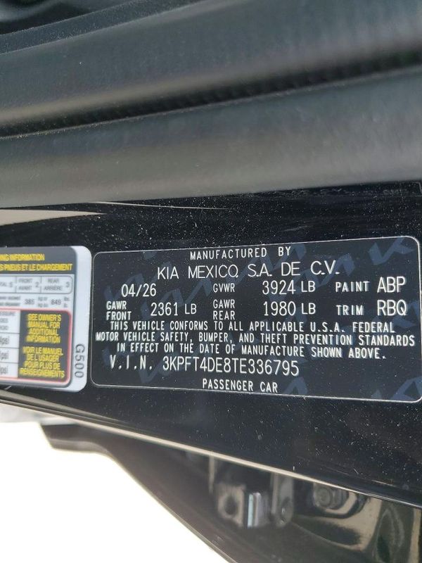 2026 KIA K4 LX, LXS