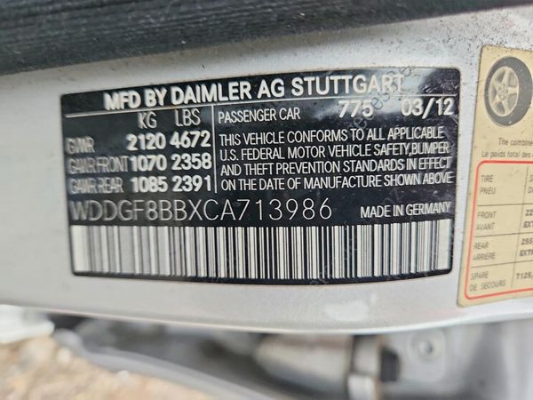 2012 MERCEDES-BENZ C C300 4-MATIC