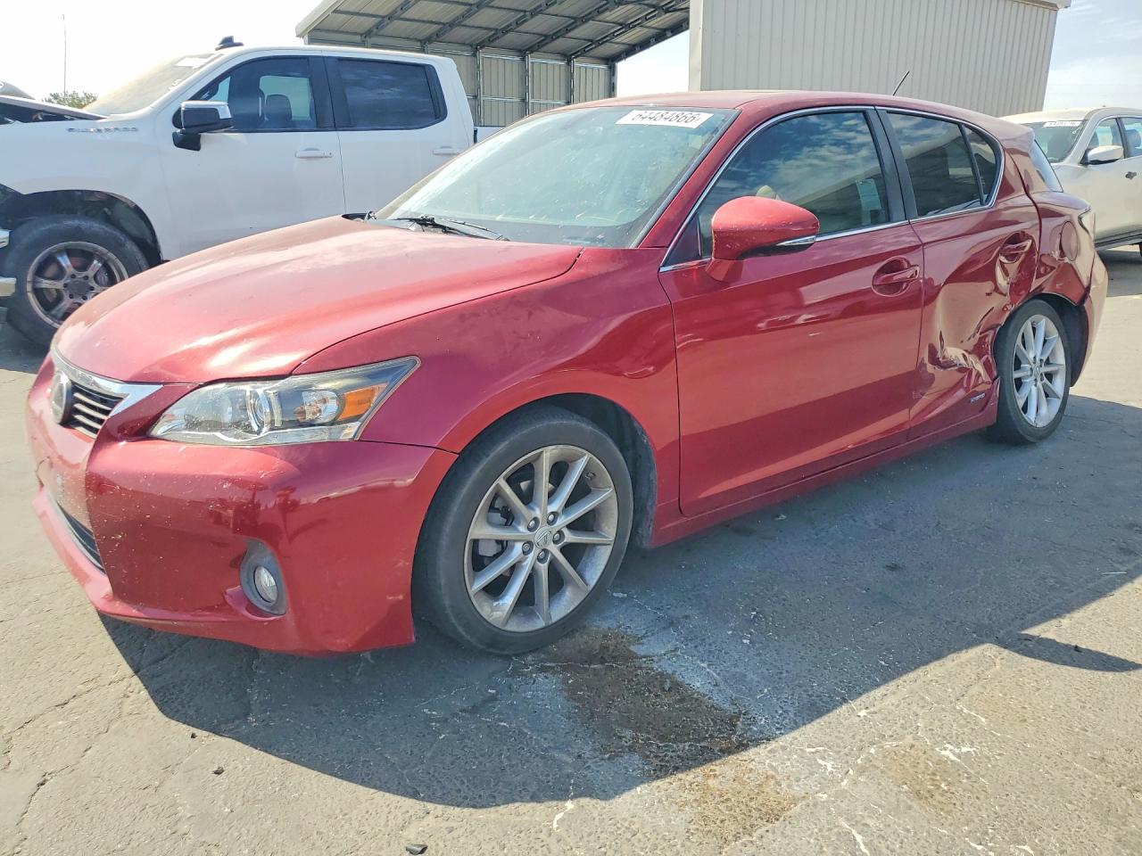 2013 LEXUS CT 200h — Front 3/4
