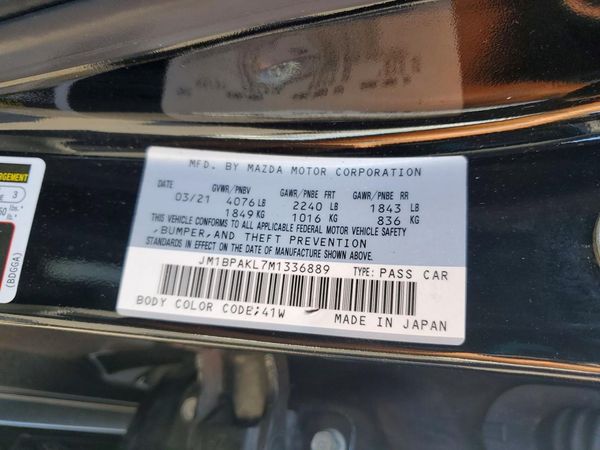 2021 MAZDA 3
