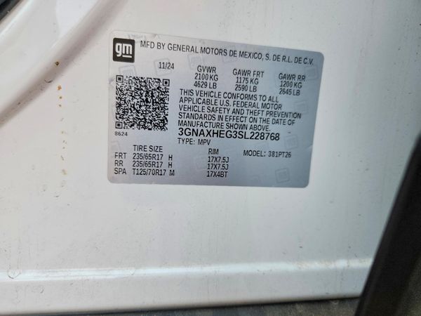 2025 CHEVROLET EQUINOX 1LT