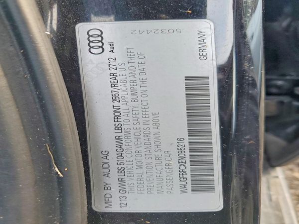 2014 AUDI A6 quattro Premium Plus