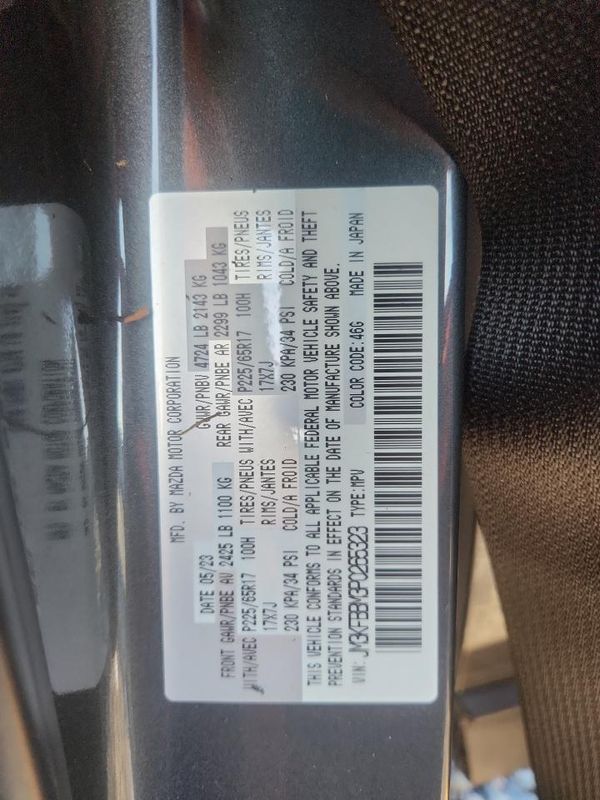 2023 MAZDA CX-5 Select Package
