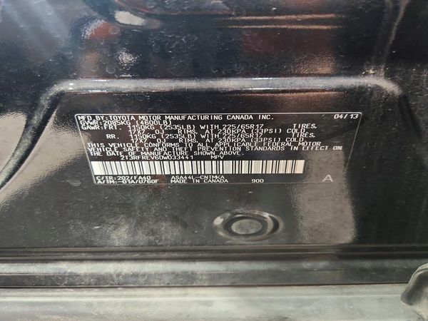 2013 TOYOTA RAV4 Sports