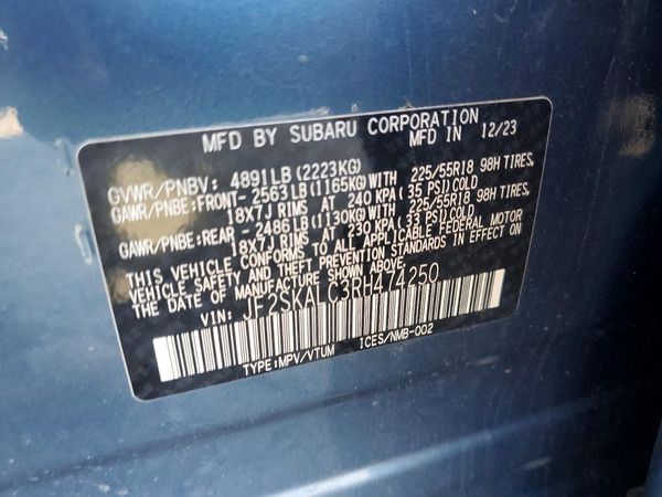 2024 SUBARU FORESTER Limited