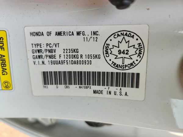 2013 ACURA TL SH-AWD TECH