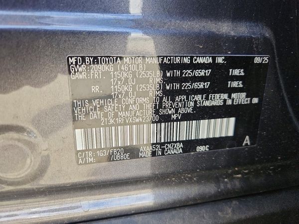 2025 TOYOTA RAV4
