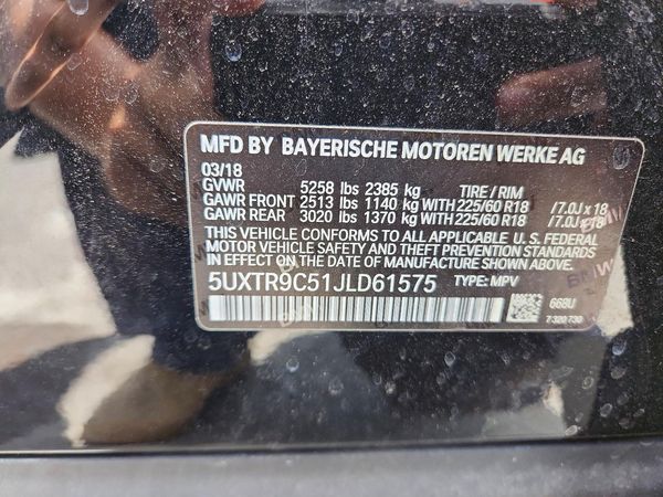 2018 BMW X3