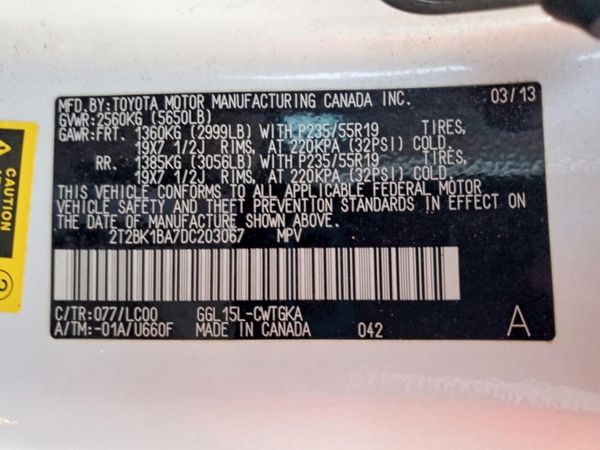2013 LEXUS RX 350