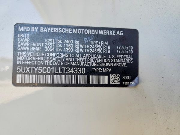 2020 BMW X3 xDrive30i