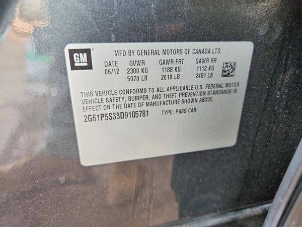 2013 CADILLAC XTS Luxury