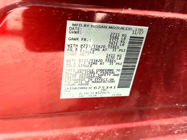 2018 NISSAN PATHFINDER