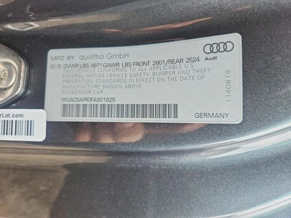 2015 AUDI RS5