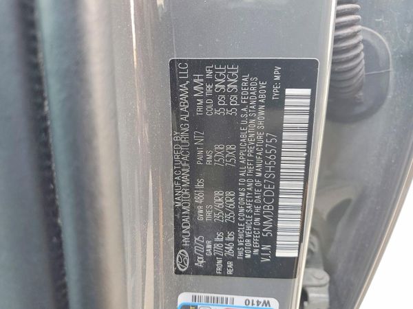 2025 HYUNDAI TUCSON SEL