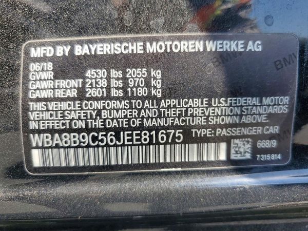 2018 BMW 330