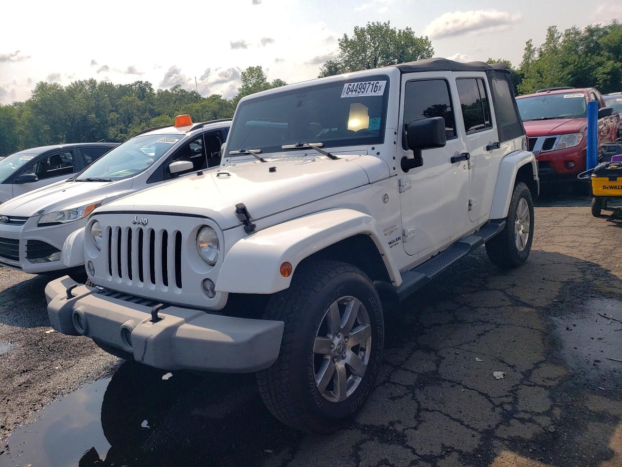 2015 JEEP WRANGLER UNLIMITED SAHARA 4X4