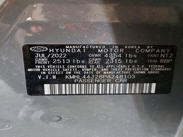2023 HYUNDAI SONATA