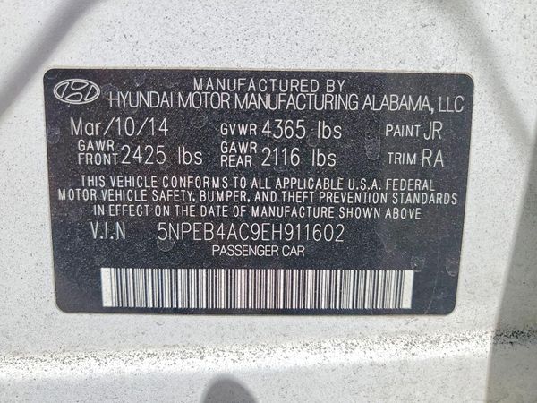 2014 HYUNDAI SONATA GLS/ GLS Popular