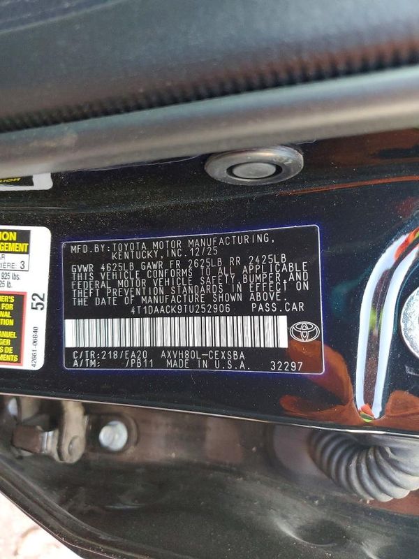 2026 TOYOTA CAMRY