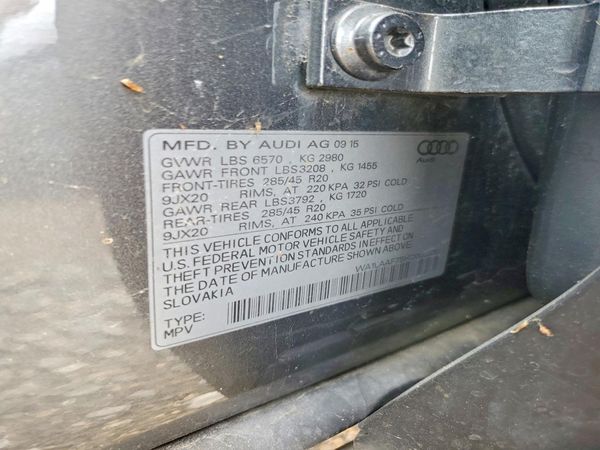 2017 AUDI Q7 quattro Premium Plus