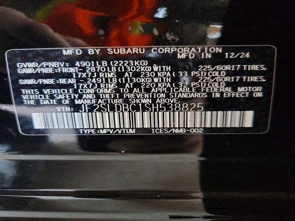 2025 SUBARU FORESTER Premium Base