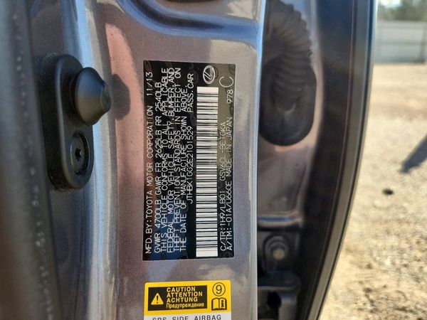 2014 LEXUS ES 350 — VINS
