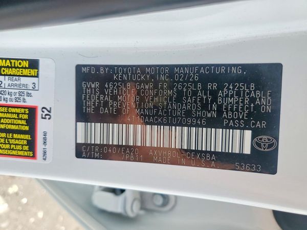 2026 TOYOTA CAMRY