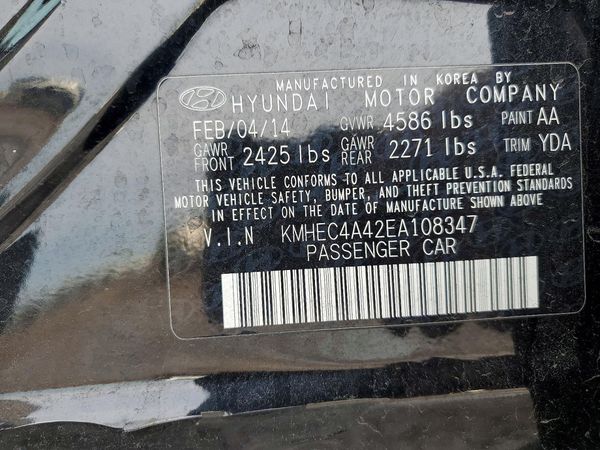 2014 HYUNDAI SONATA Hybrid/ Hybrid Limited