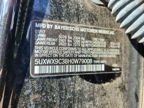 2017 BMW X3