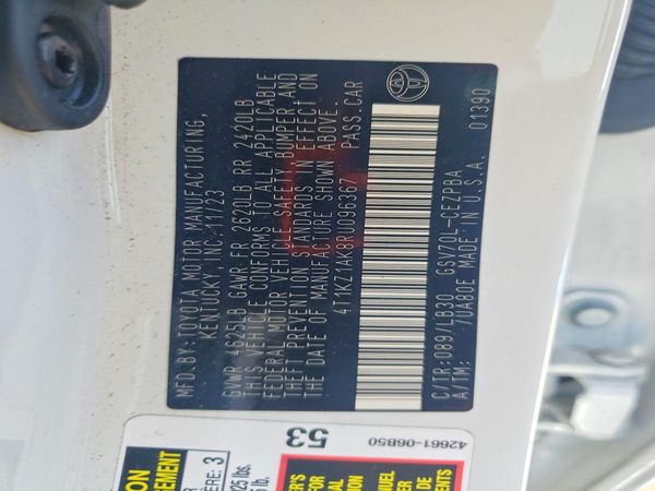 2024 TOYOTA CAMRY