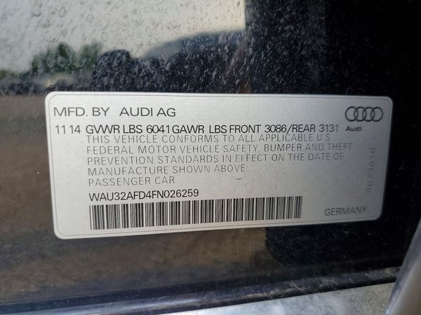 2015 AUDI A8