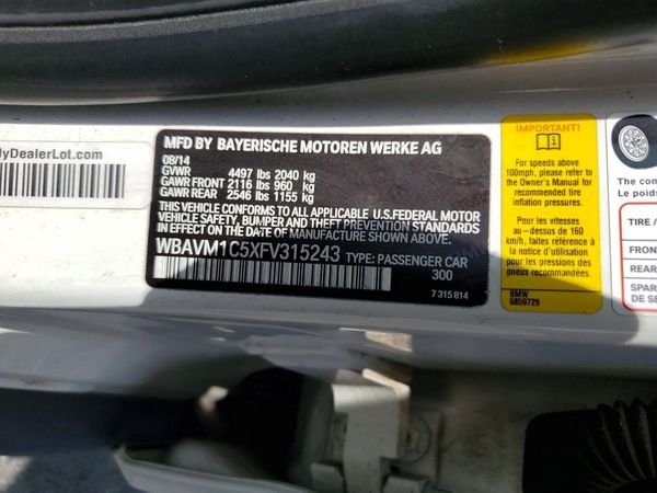 2015 BMW X1 sDrive28i