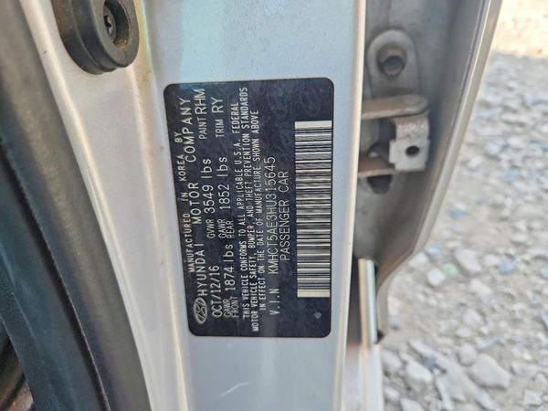 2017 HYUNDAI ACCENT SE Base