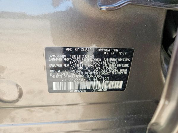 2020 SUBARU FORESTER Trg+ES+NAVI(HK)+KA