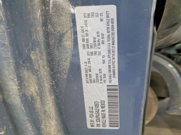 2020 RAM PROMASTER 3500 VF