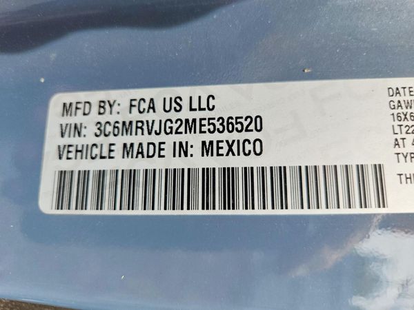 2021 RAM PROMASTER 3500