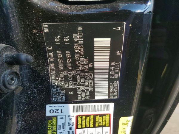 2015 TOYOTA SIENNA