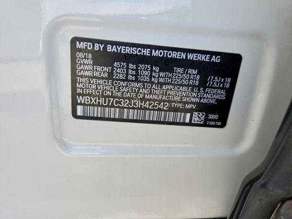 2018 BMW X1 sDrive28i
