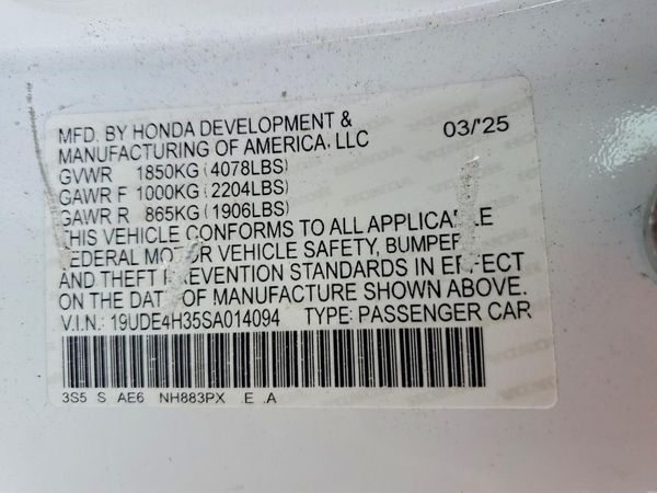 2025 ACURA INTEGRA