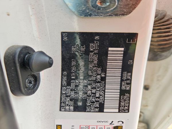 2015 TOYOTA 4RUNNER Base Grade