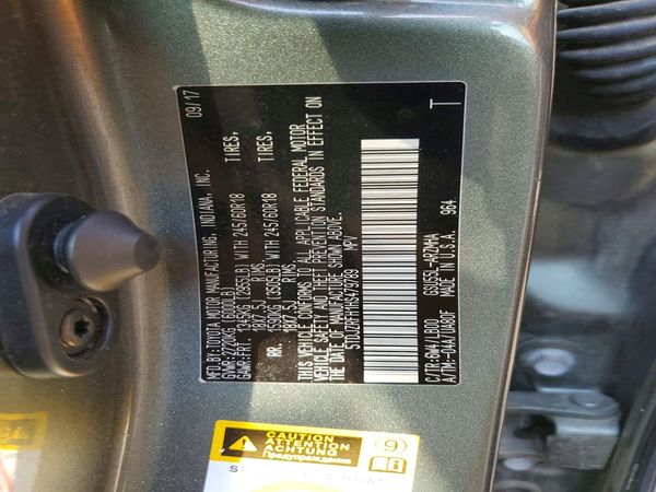 2017 TOYOTA HIGHLANDER SE/XLE