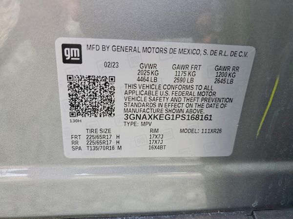 2023 CHEVROLET EQUINOX LT (1LT)