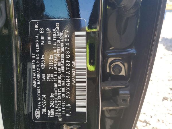 2015 KIA OPTIMA