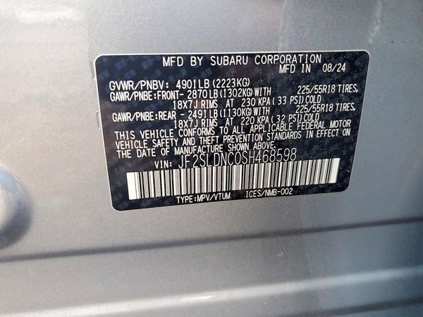 2025 SUBARU FORESTER Limited Base