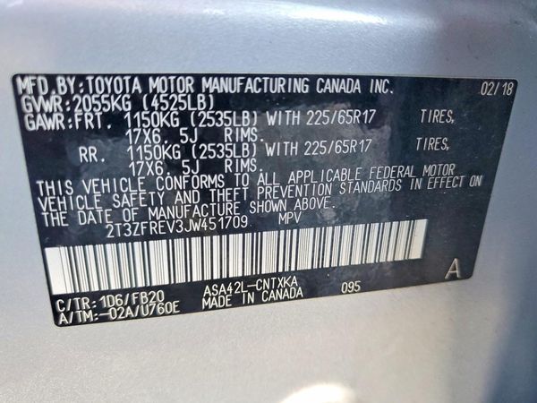 2018 TOYOTA RAV4