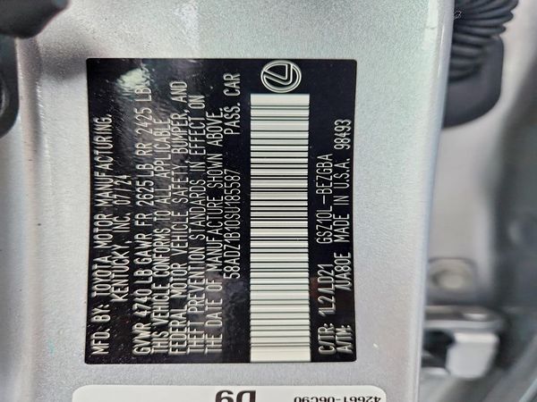 2025 LEXUS ES 350 350 Premium