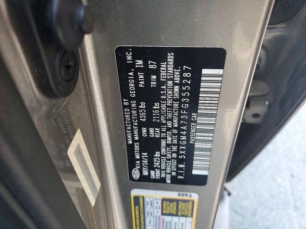 2015 KIA OPTIMA GL(Middle-low grade)